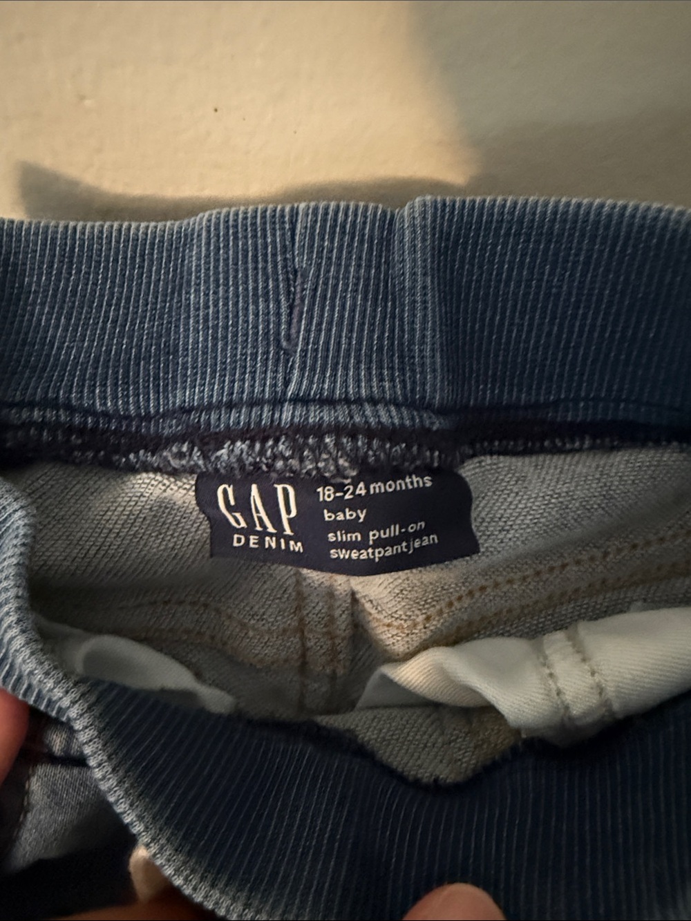 GAP Light Blue Pull-On Jeans for Kids - Picture 2 of 2